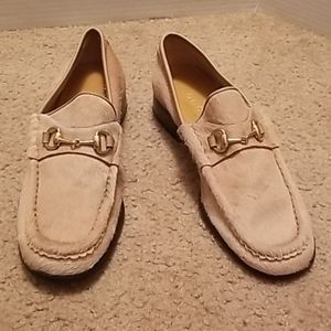 SOLD- Gucci Hair Horse Loafers